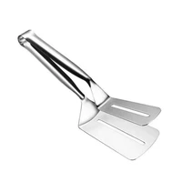 stainless steel multifunctional barbecue steak fish spatulatongs bread pancake clips kitchen gadgets tools