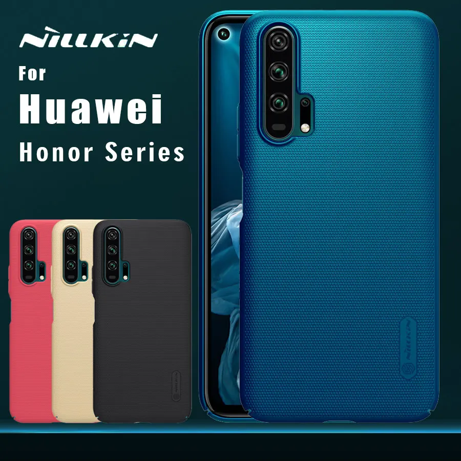 Чехол Nillkin для huawei Honor 20 Pro, матовый защитный чехол из поликарбоната для Honor 9X 9X Pro 20 10 9 9 lite 8X Max 7X 7C 6A Nilkin, чехол