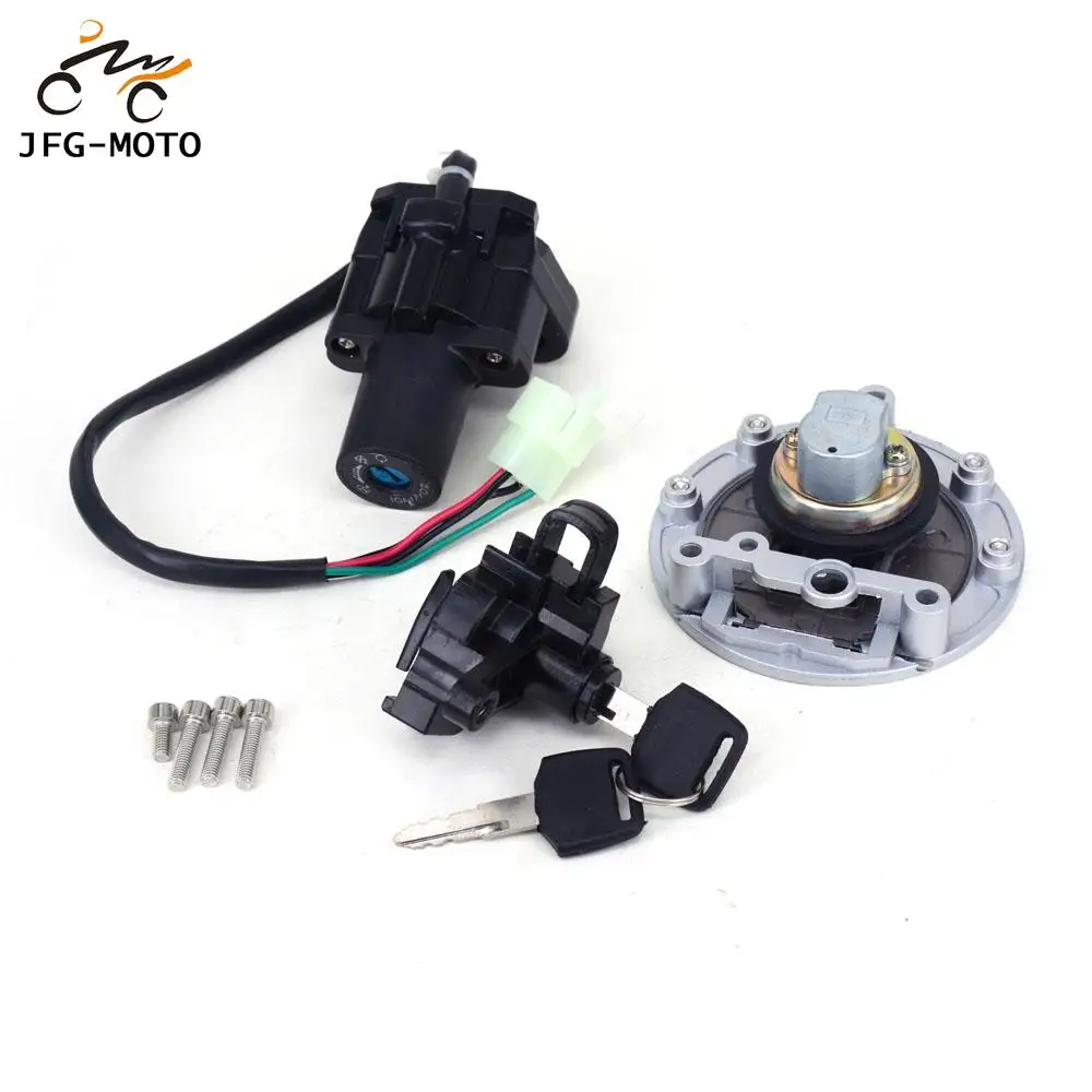Мотоциклетный замок переключатель зажигания топливный бак крышка сиденья ключи
