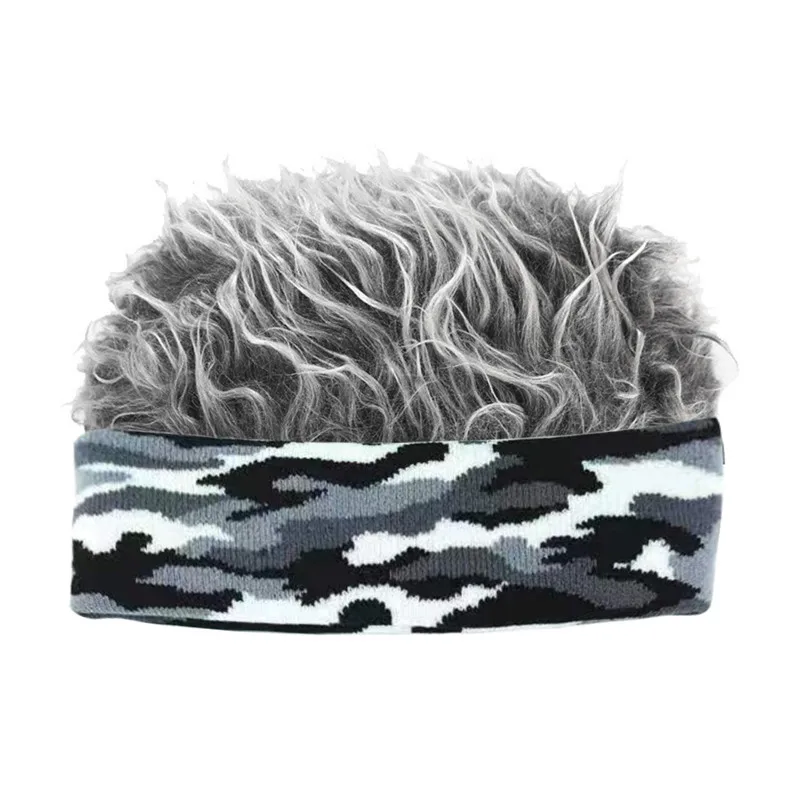 Поддельные волосы козырек Солнцезащитный колпачок парик остроконечная