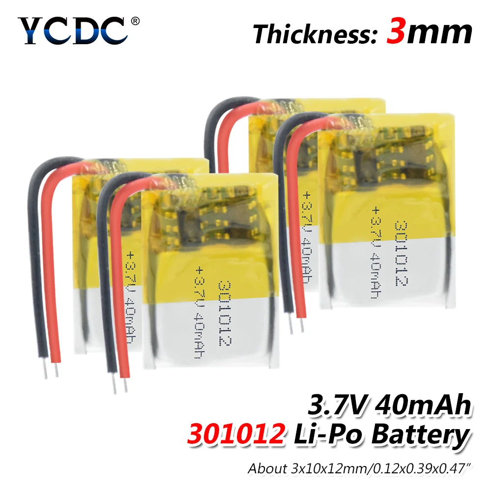 Литий полимерная аккумуляторная батарея 3 7 В 40 мАч для GPS MP3 MP4 PAD DVD DIY bluetooth