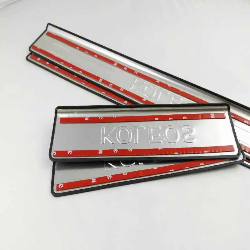 Тюнинг автомобилей для renault аксессуары koleos нержавеющая сталь дверной порог