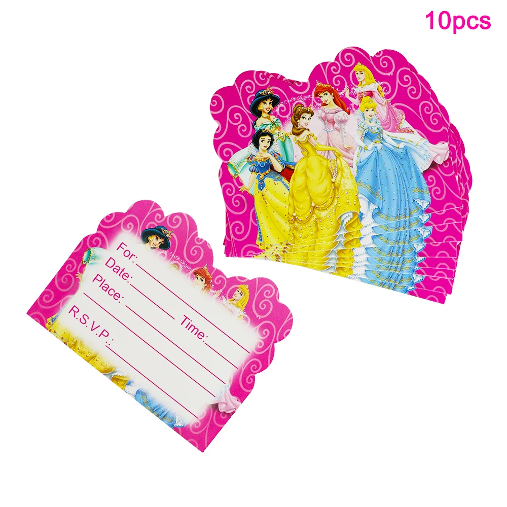 Disney шесть принцесс Золушка белоснежные тарелки чашки аксессуары для