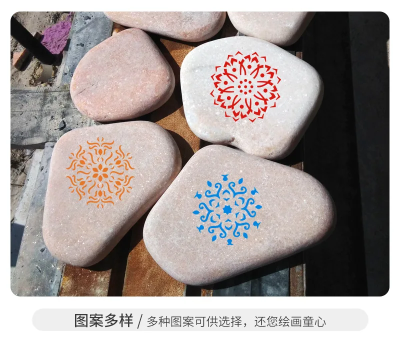16Pcs/Set 15*15cm Mandala Geometry DIY Layering Stencils Wall Painting Scrapbook Coloring Embossing Album Decorative Template | Канцтовары