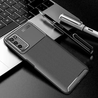 for huawei honor 30 9x lite carbon fiber case soft tpu silicone shockproof cases for honor x10 max play 4t 20 pro y8s 20s 30s