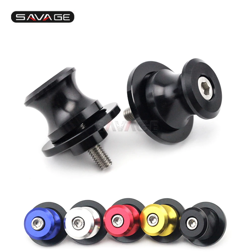 

Swingarm Spools Slider For Aprilia RSV4 RSV1000/R Caponord 1200 Dorsoduro 750 Shiver Tuono 1000/R V4R Motorcycle Stand Screw M6