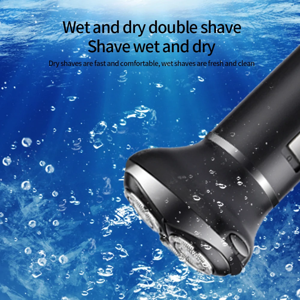 

3 In 1 Clipper Electric Shaver Men's Razor Beard Trimmer shaver for Men Portable Shaving Machine Hair Clipper Nose Ear Trimmer