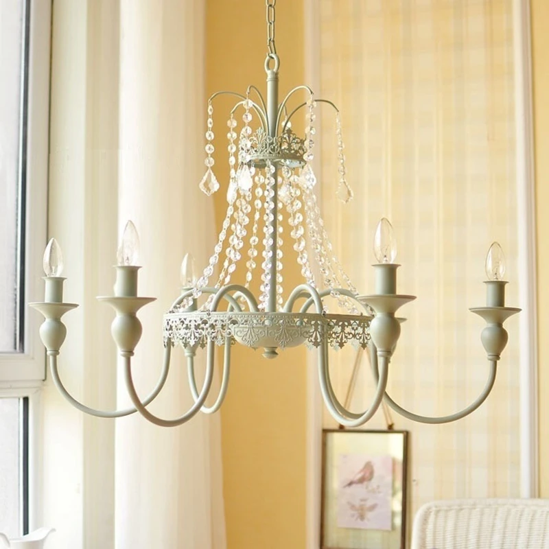 LukLoy Современная хрустальная люстра современный Лофт ламповый светильник ретро