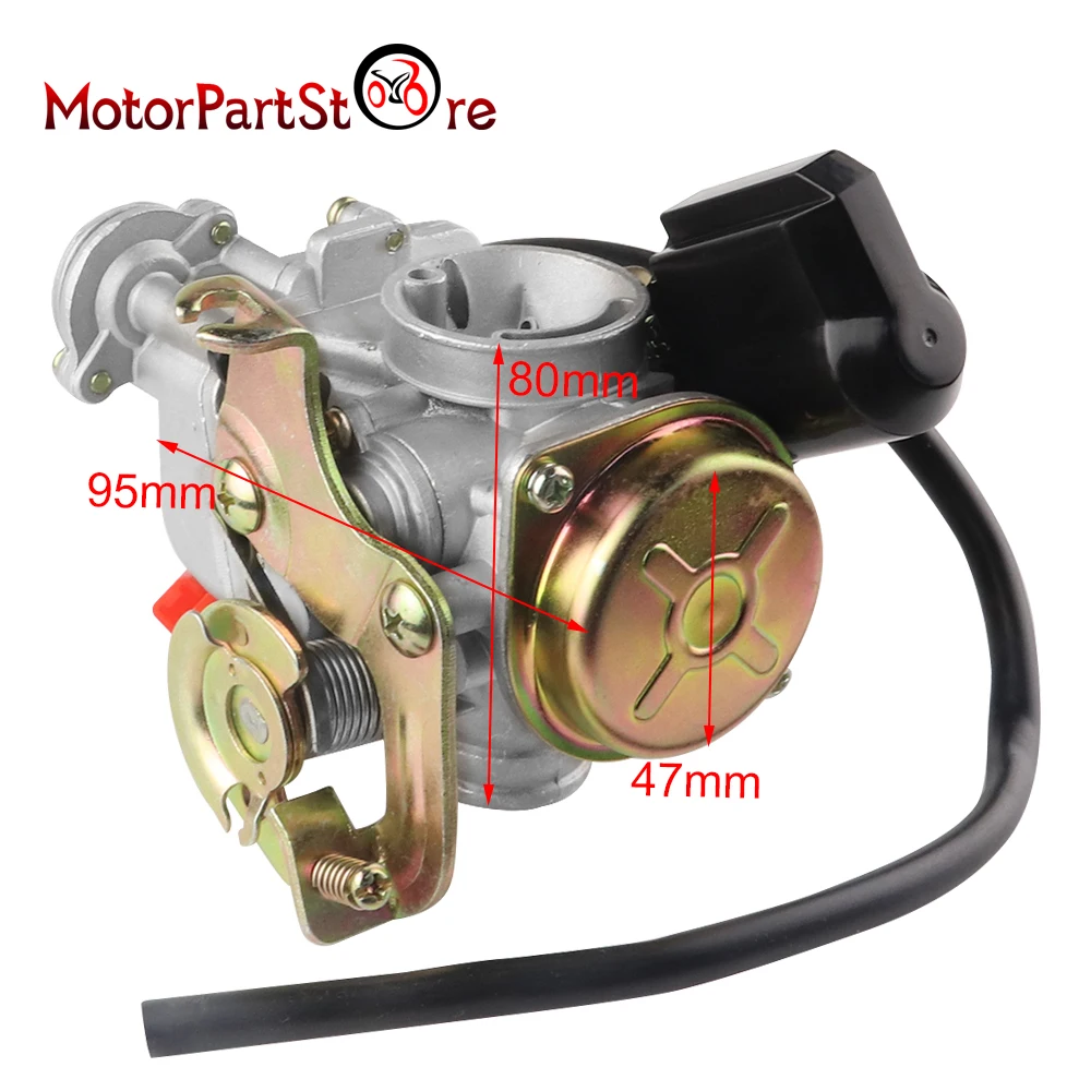 Новое поступление Карбюратор ПОДХОДИТ для 4 х тактных GY6 50cc SUNL ROKETA JCL D10