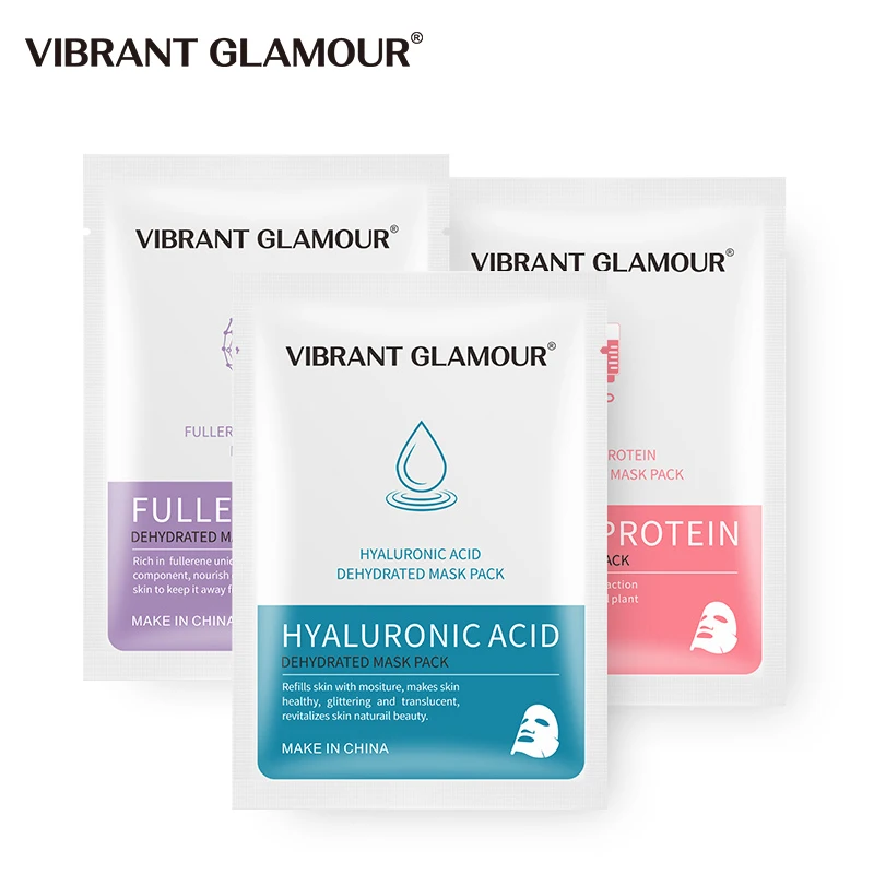 Яркая Гламурная маска Fullerene сыворотка Белковая с гиалуроновой кислотой