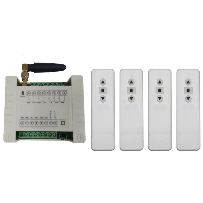 1000M 12V 24V 36V 48V 2CH 2 CH 10A Беспроводной пульт дистанционного управления для трубчатого