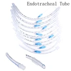 Одноразовая Термочувствительная трубка из ПВХ для эндотрахеальной интубации, для искусственных дыхательных путей, 1 шт.