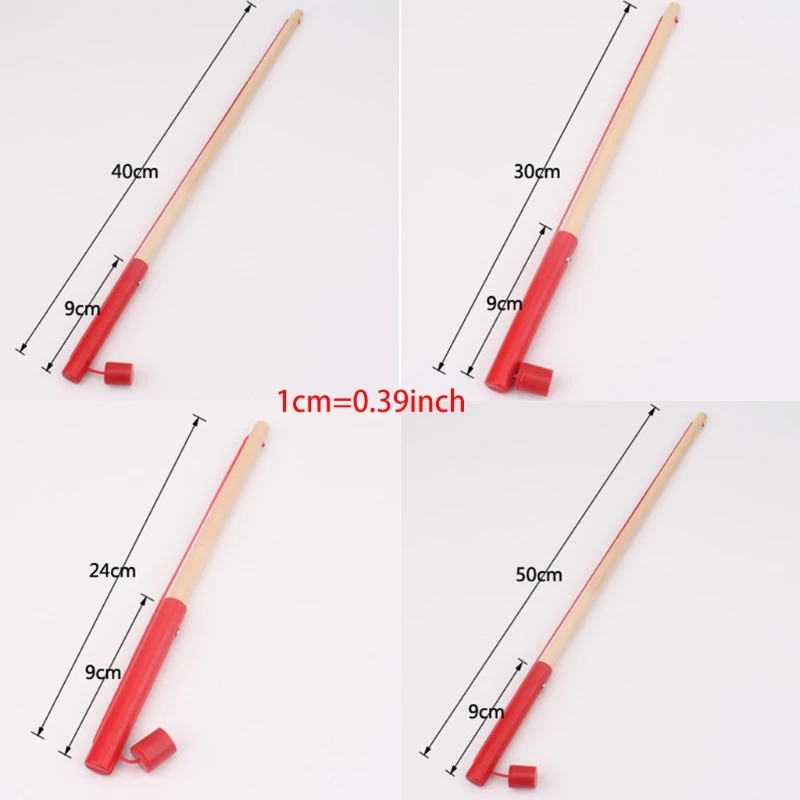 

High Quality Wooden Magnetic Fishing Rod Toys For Kids Fishing Game Accessories