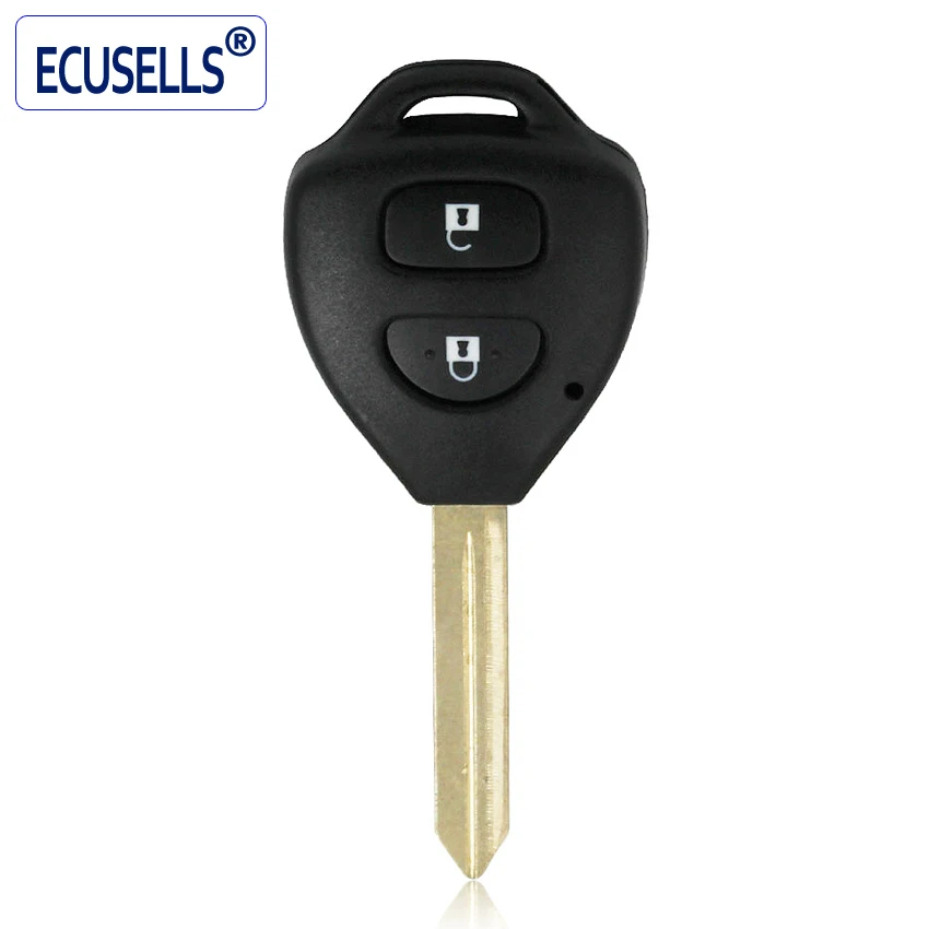 Новинка Сменный Чехол для ключа с 2 кнопками и дистанционным управлением чехол