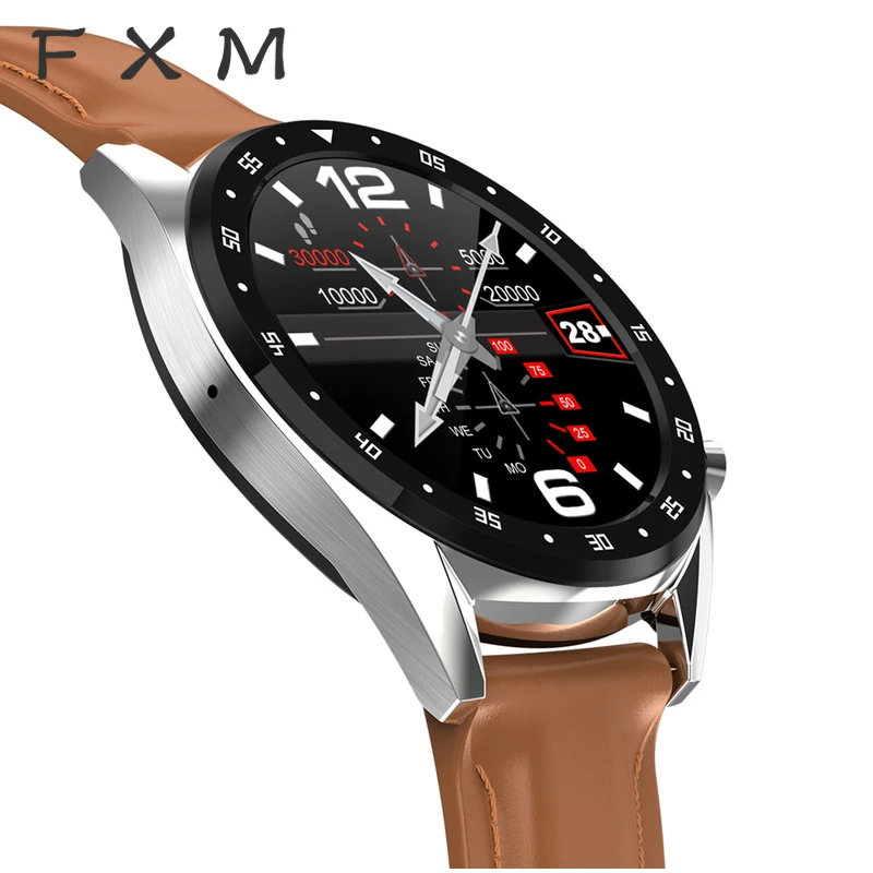 Мужские часы умные с поддержкой телефонных звонков ЭКГ измерение пульса