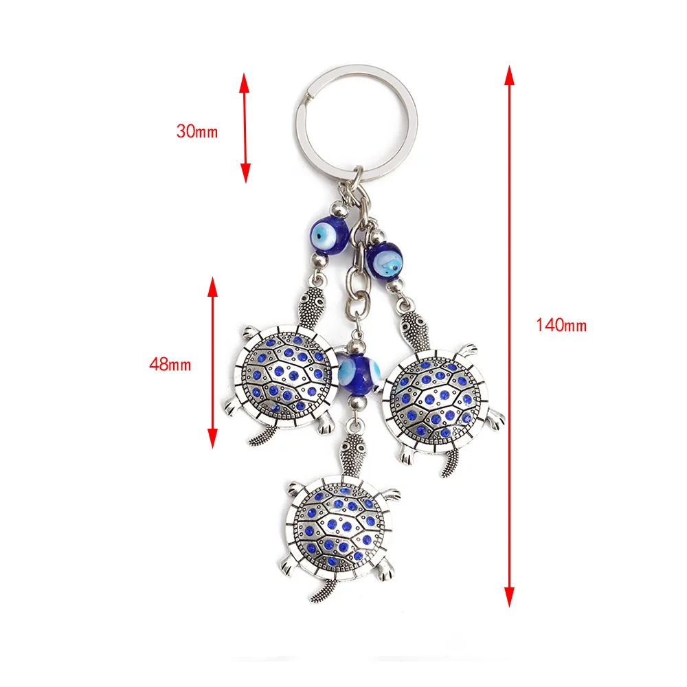 Новинка модный металлический брелок для ключей с изображением Злого Глаза и