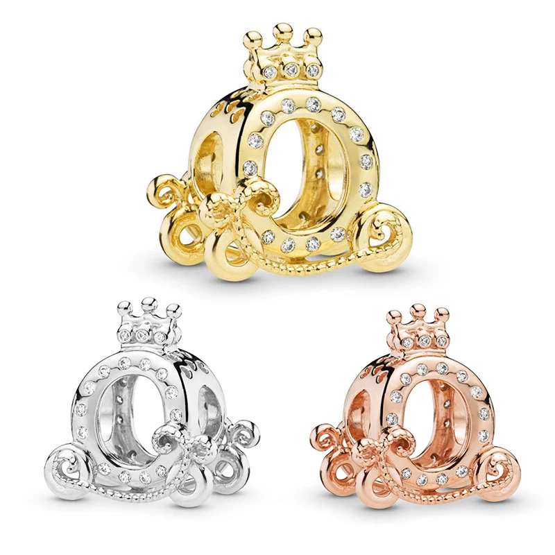 Модные оригинальные панские Подвески браслет тыква автомобиль бусина буквы