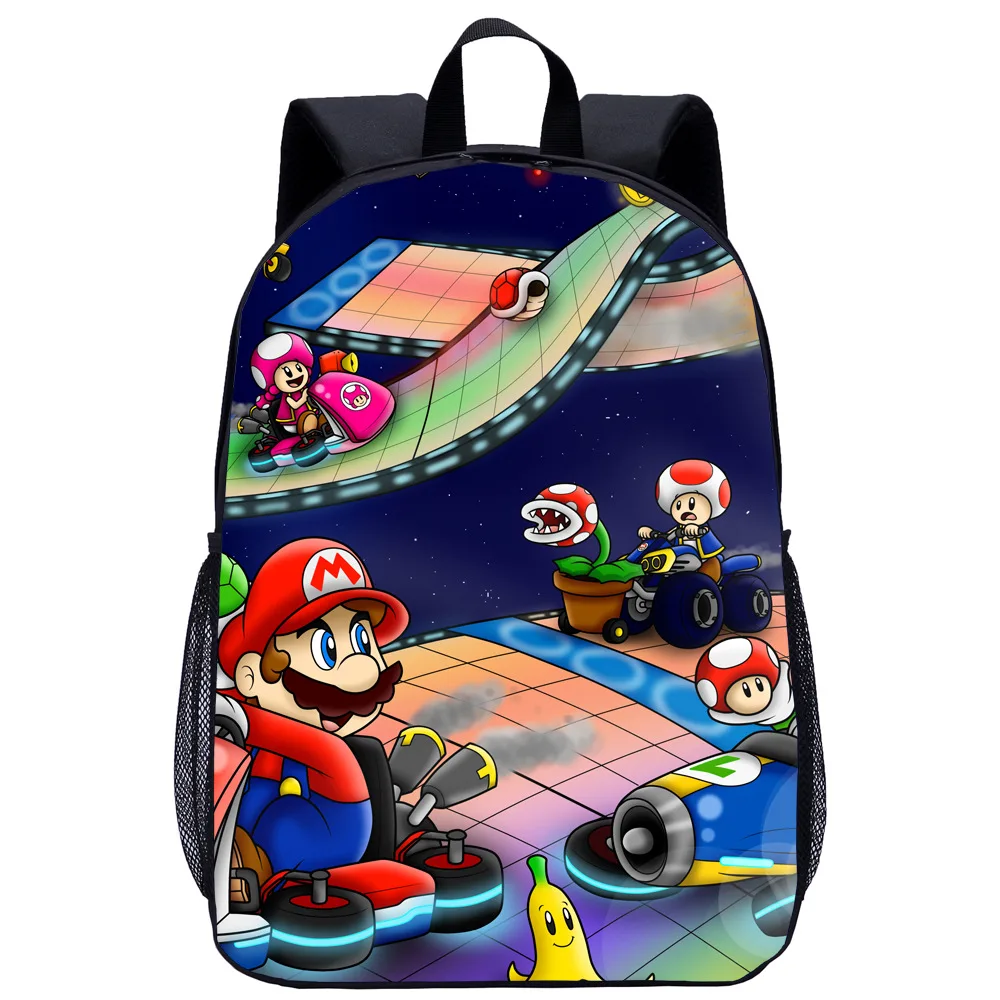 Детский рюкзак Super Mario для мальчиков милый стильный мультяшный ранец детского