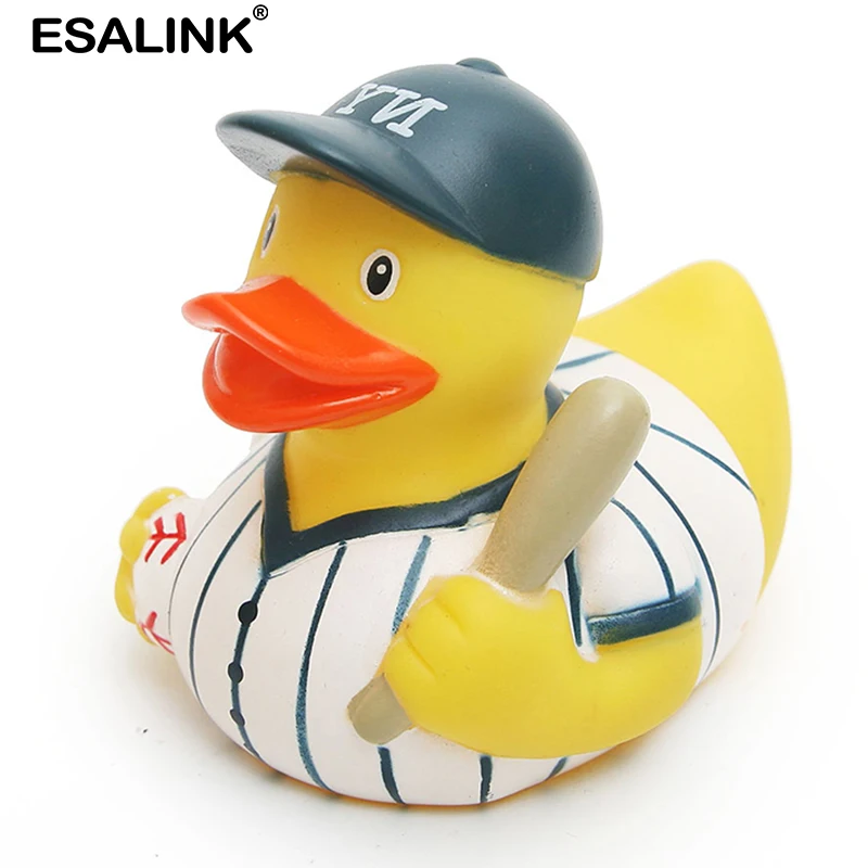 ESALINK 8 см детские игрушки плавающие резиновые утки Игрушки для ванны утка водные