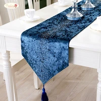 proud rose modern table runner tablecloth flannel diamond table runners table mat for party wedding christmas decoration home