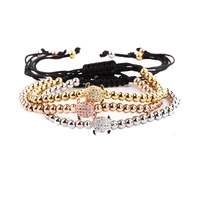 men women jewelry bracelet cz pave cute turtle charm stainless steel beads friendship lucky bracelet gift