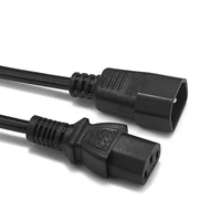 iec c13 to c14 power extension cable 0 5m 1m 5ft 6ft 3m 5m 10m cisco ups c13 c14 power cord for desktop pc computer monitor pdu