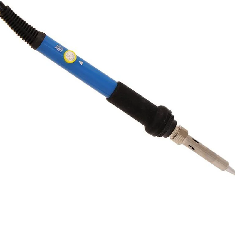 Электрический сварочный паяльник с регулировкой температуры и ручкой