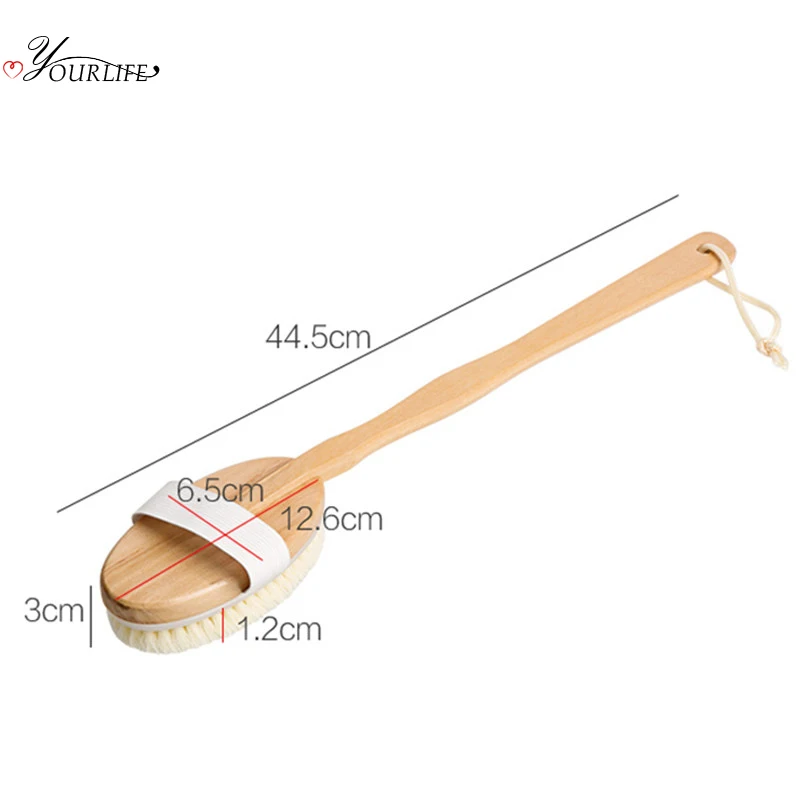 OYOURLIFE щетка для ванной комнаты и тела съемная душа спины сухой Щетка