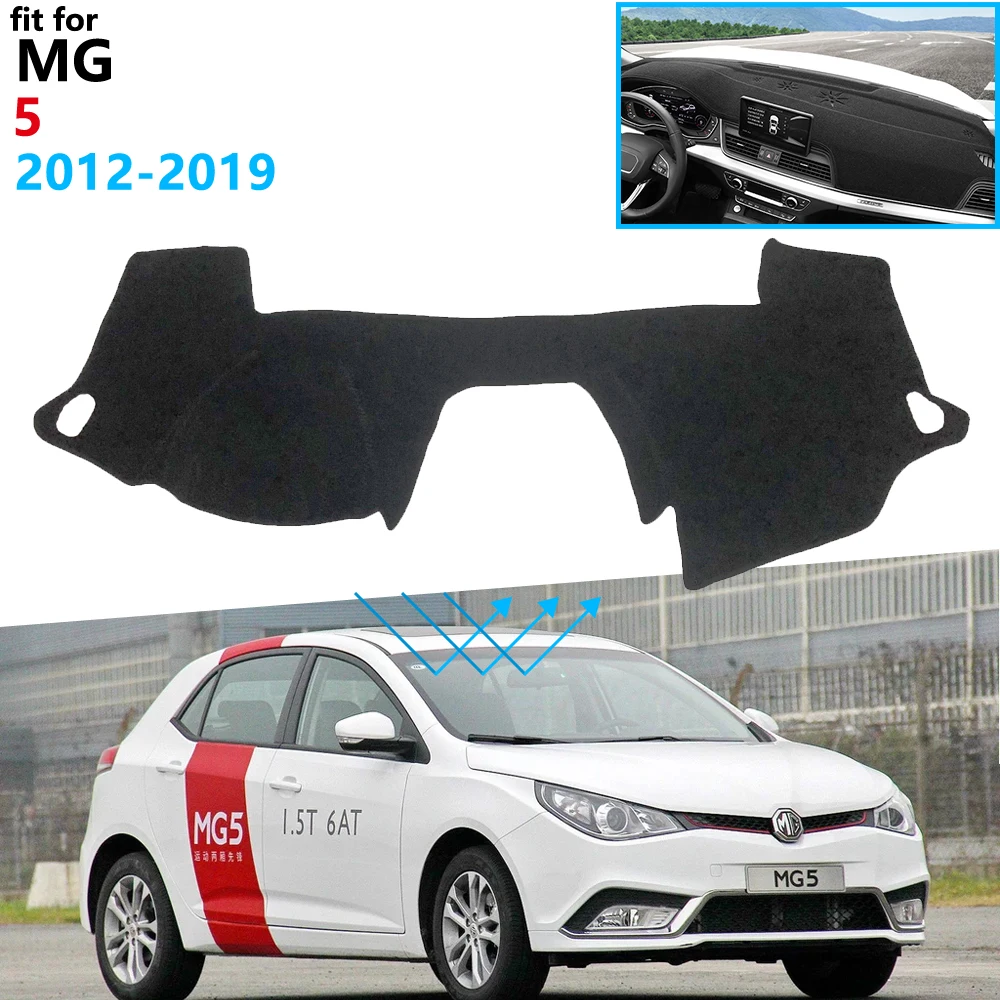 Защитная накладка на приборную панель для MG 5 2012 ~ 2019 автомобильные аксессуары