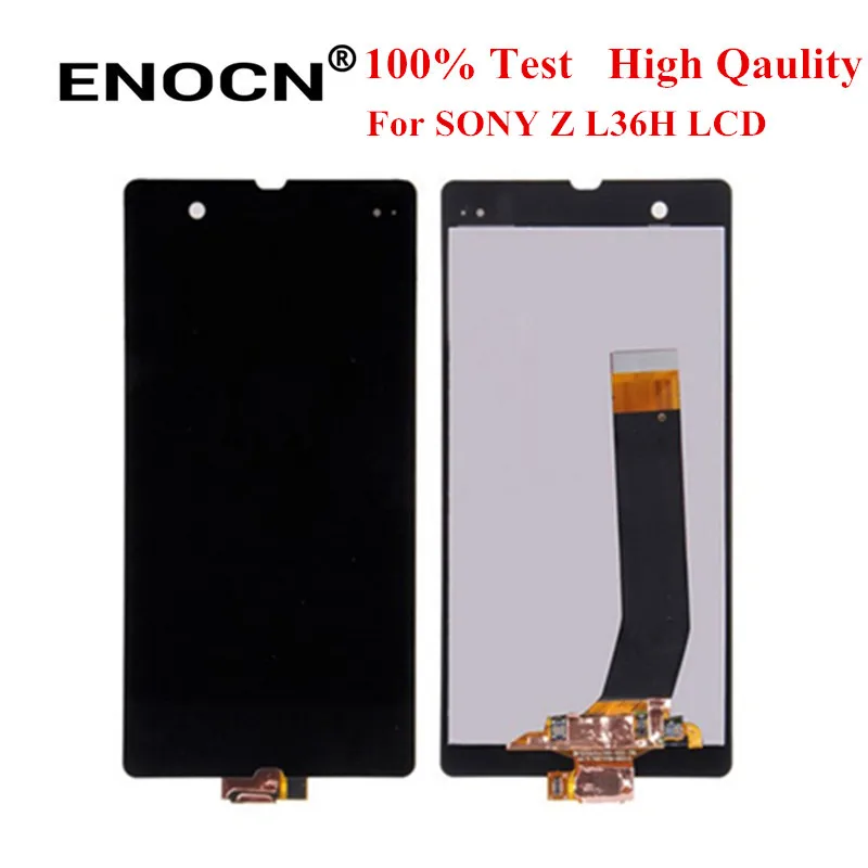 Оригинальный дисплей ENOCN для SONY Xperia Z ЖК сенсорный экран сменный L36H C6603 C6602