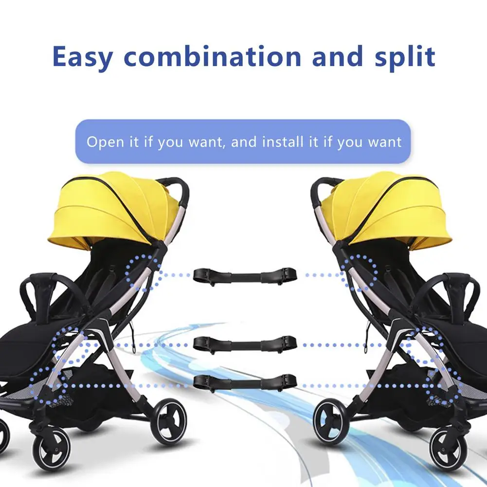 

3pcs Coupler Bush Insert Into The Strollers For Babyzen Yoyo Baby Yoya Stroller Connector Adapter Make YOYO Into Pram Twins