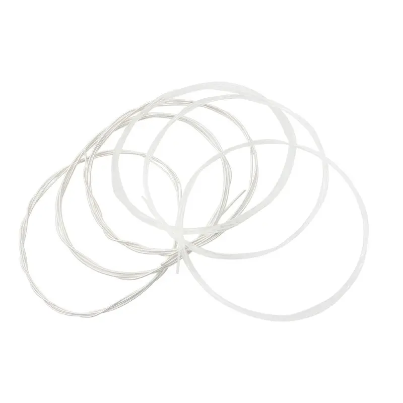 

652D IRIN C104 Classical Guitar String White Nylon Silver-plated Copper Wound 1st-6th(.028-.043)