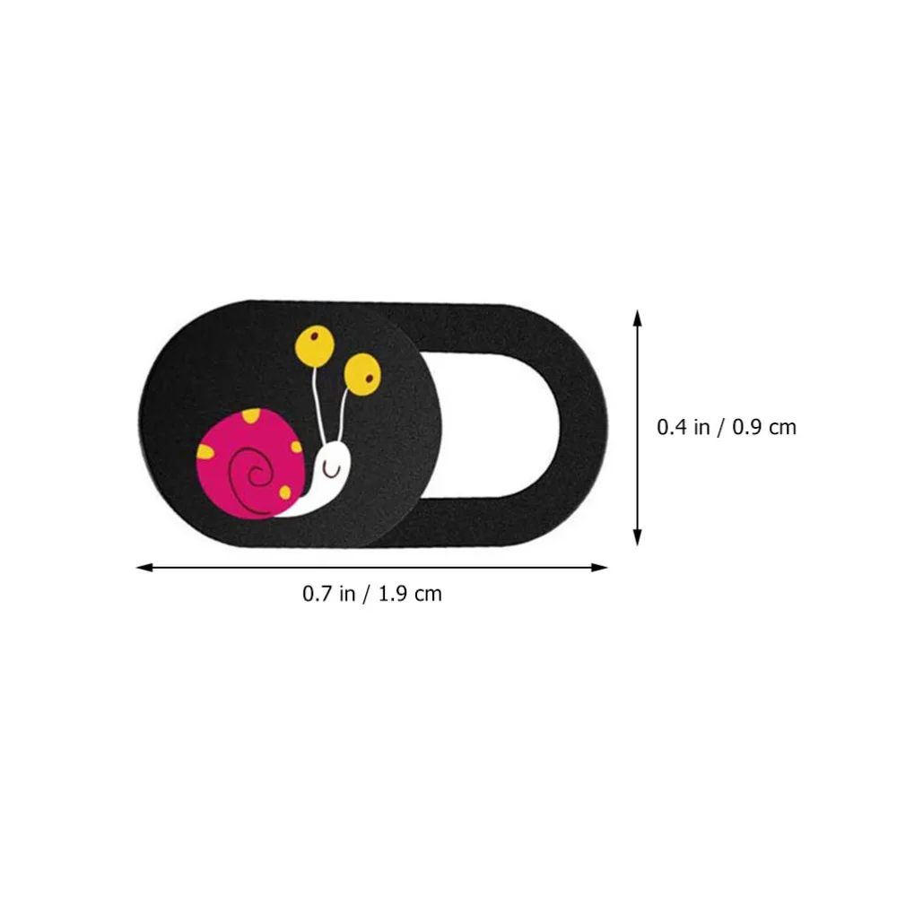 

3pcs Cartoon Pattern Webcam Cover Tablet Privacy Protection Slider Cover