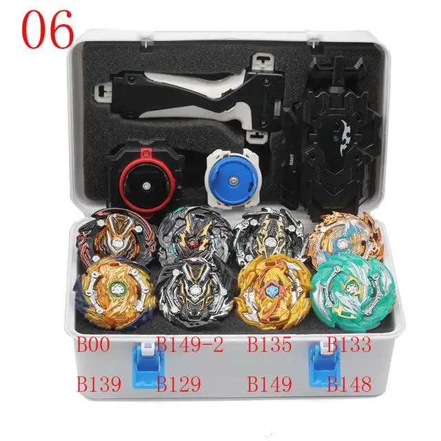 06 B150 Beyblade Burst набор игрушек Beyblades Арена Bayblade Металл Fusion боевой гироскоп с пусковой установкой волчок Bey Blade игрушки - Цвет: 06