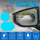 S  D 2 шт. противотуманная Автомобильная зеркальная прозрачная пленка с антибликовым покрытием для зеркала заднего вида автомобиля водонепроницаемый стикер