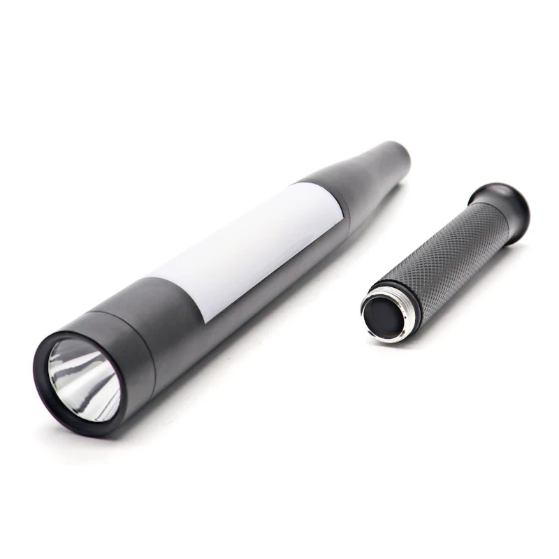 ZHIYU Outdoor Emergency Self Defense Baseball Bat LED Flashlight 5 Modes T6 COB Flash Lights 3 14500 Battery Torch Lantern Lamps | Лампы и