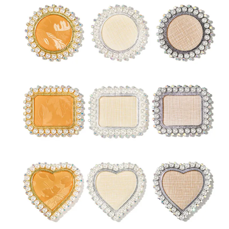 1 шт. круглые квадратные сердца острые дизайнерские грушевидные накладные ногти