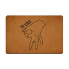 Изготовленный На Заказ резиновый коврик для входного пола, коврик для входной двери, декоративный дверной коврик для помещений и улицы, коврик для приветствия в офисе