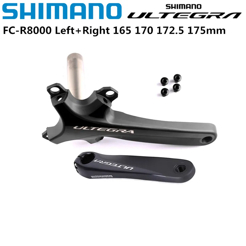 SHIMANO ULTEGRA  R8000 Road Bike Bicycle 165mm 170mm 172.5mm 175mm Crankarms Left Right Side Cranksets Original Shimano