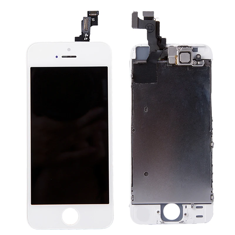 Жк дисплей в сборе для iPhone 5 5c сменный сенсорный стеклянный жк модуль дигитайзер