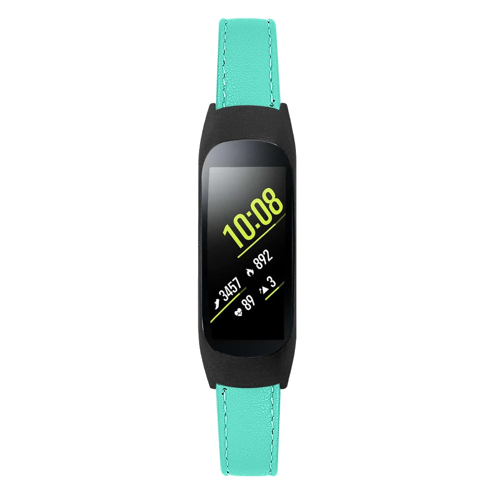 Подлинный классический кожаный ремешок для samsung galaxy fit-e SM-R375 ремешок с чехлом с пряжкой Шестерня классические ремешки бизнес-часы