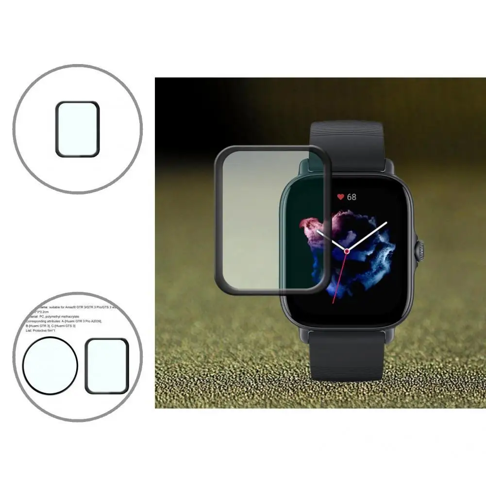 

Seamless Useful Smart Watch Screen 3D Composite Protector Long-lasting Screen Protector Impact Resistant