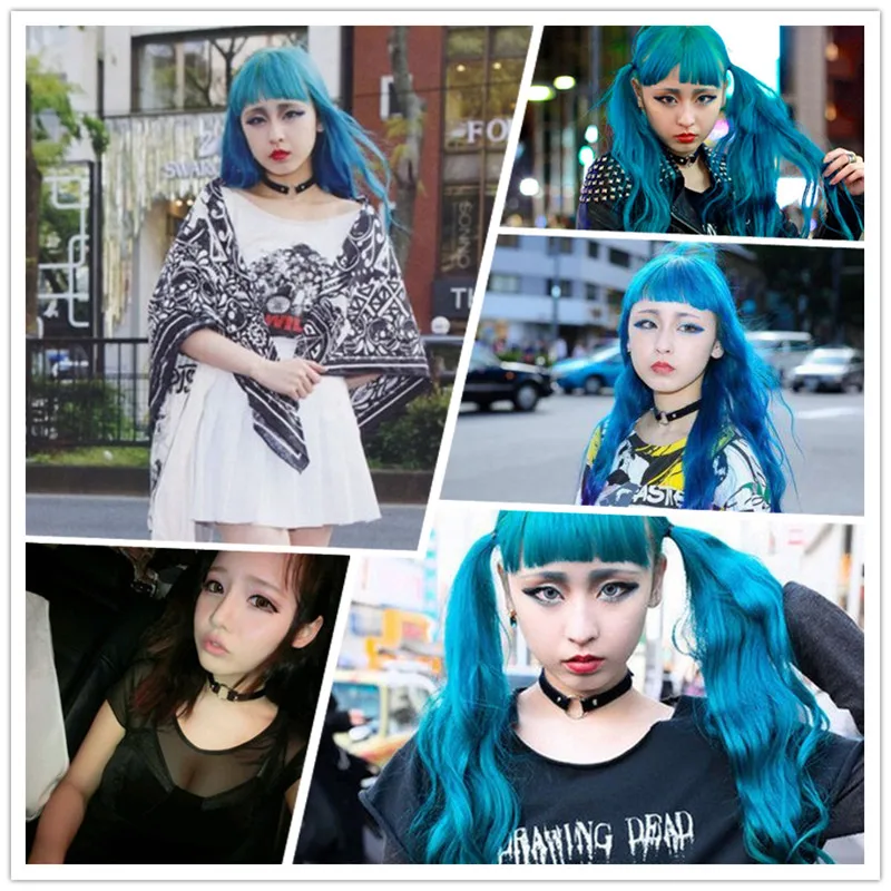 

Punk Round Gothic Choker Necklace Love PU Leather Neck Buckle Necklaces Jewelry For Women Gift Accessories