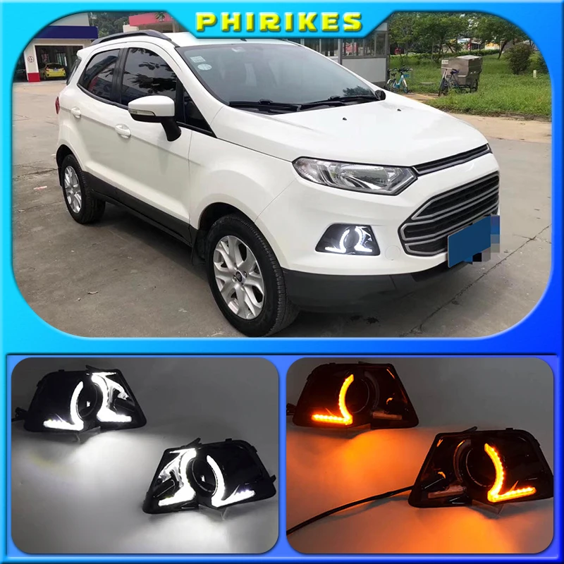 Дневные ходовые огни для Ford Ecosport 2013 2014 2015 2016 1 комплект |
