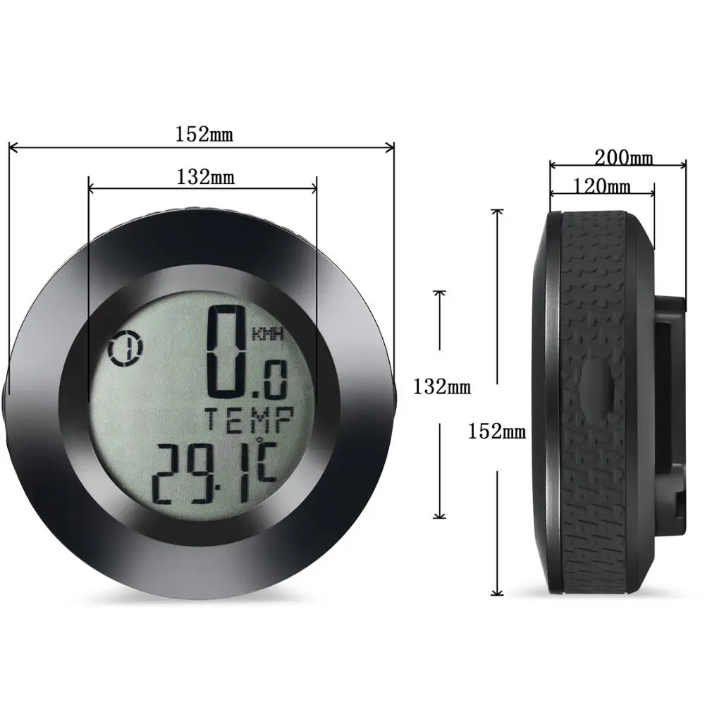 Велосипедный компьютер Водонепроницаемый проводной Мощность Скорость