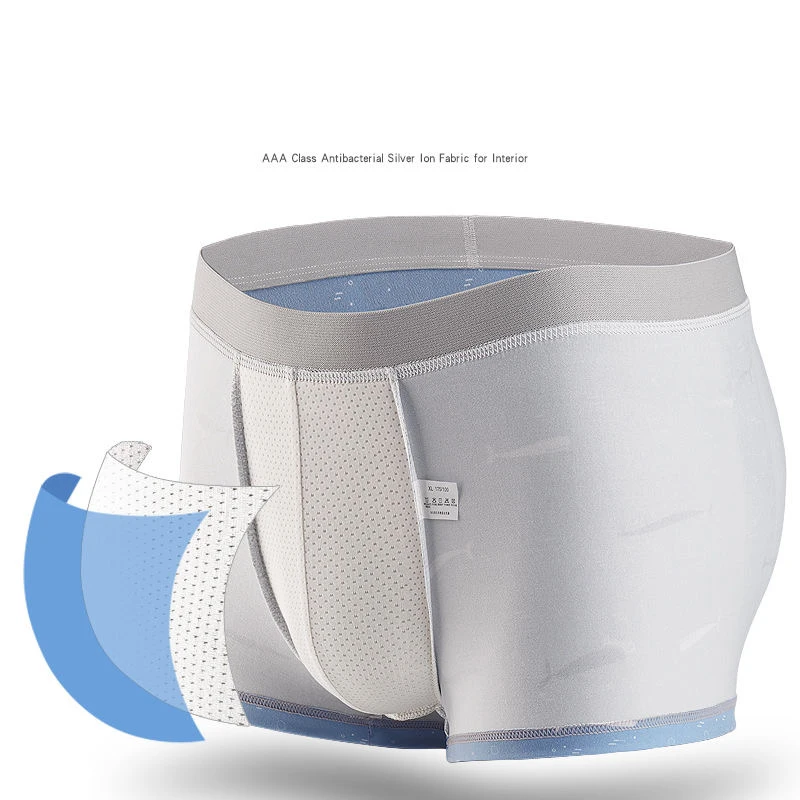 4PCS/Lot Cotton boxer Underwear Men Homme Brand Mens Underpants Male Panties Breathbale shorts U convex pouch men printing BOXER