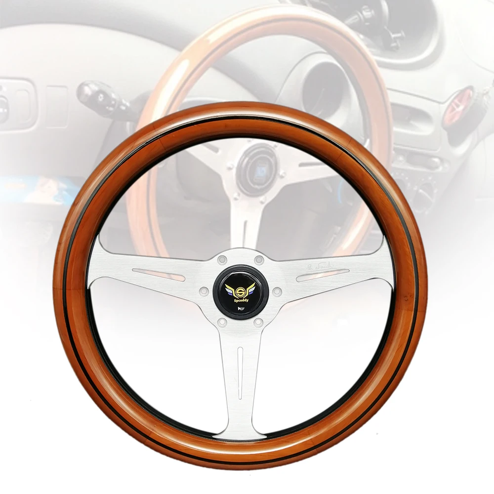 Универсальное гоночное рулевое колесо 14 дюймов 350 мм автомобильное Спортивное