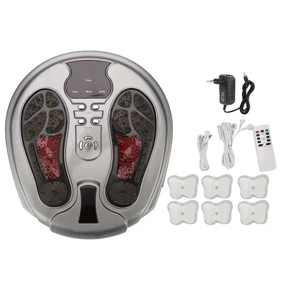 

Electric Foot Massager Far Infrared Pressure Points Foot Massage Machine Reflexology Electrode Patch Feet Care Relax Health Care