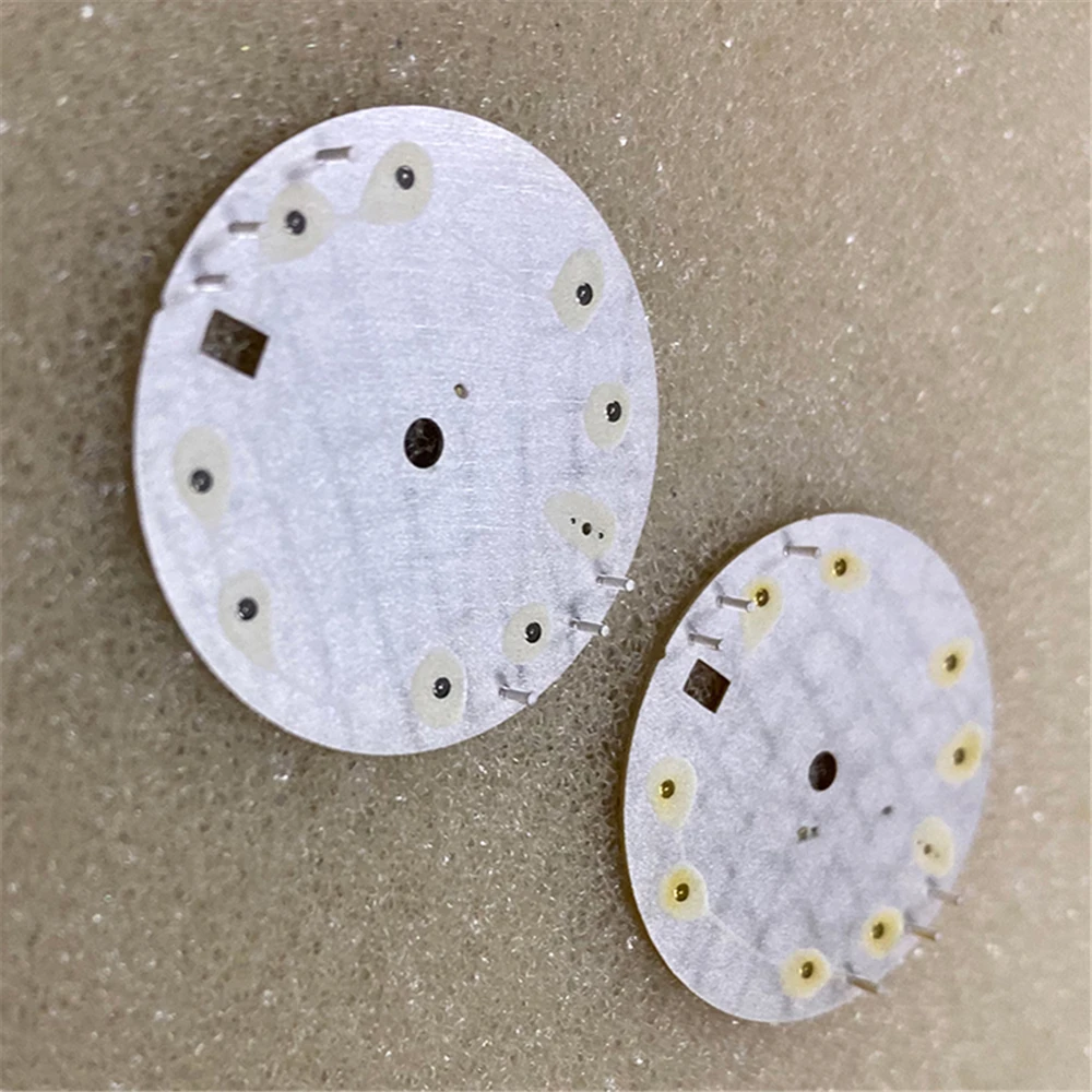 

28.5MM Watch Dial with Green Luminous for SKX007 NH35 Watch Movement Repair Parts