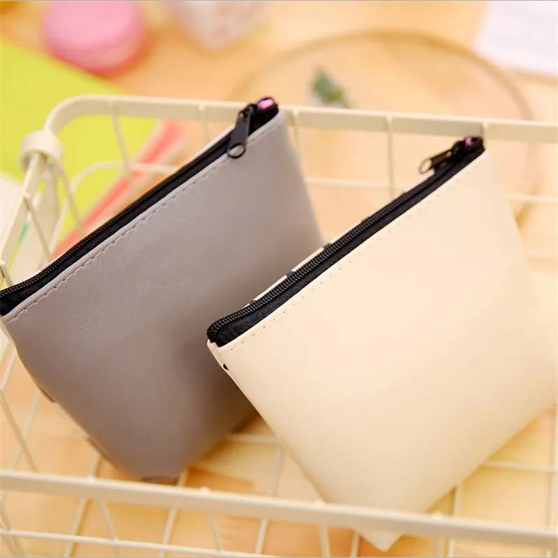 Держатель для денег кошелек монет милый мультяшный на молнии с животными из